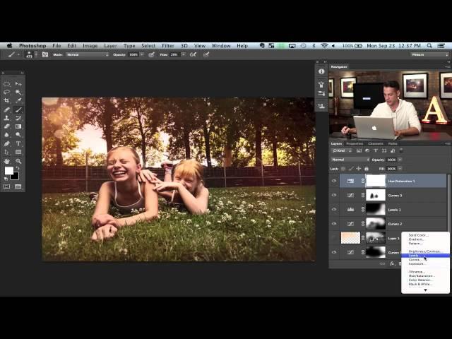 How to make a vintage photo
