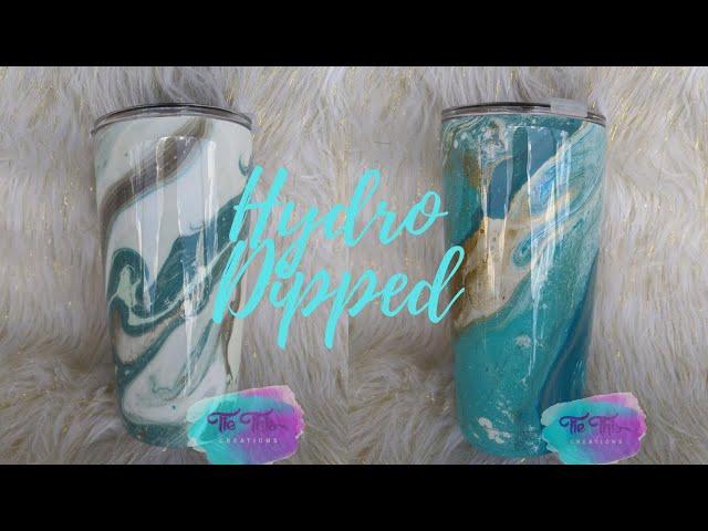 Start to Finish Hydro Dipped Stainless Steel Tumbler with Epoxy Finish | 2020 |