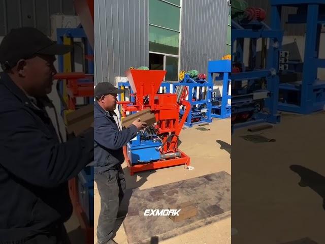 EX2-25D Fully Automatic Clay Brick Making Machine