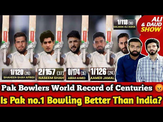 Pak Bowlers Break World Record of Centuries | Pak Media Slams IND Bowlers Won Test in 2 Days