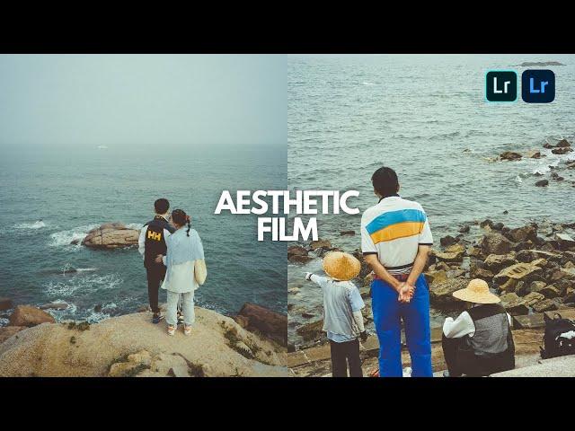 Aesthetic Film Tone Preset | Free Lightroom Mobile Presets Free Dng | Lightroom Editing Tutorial