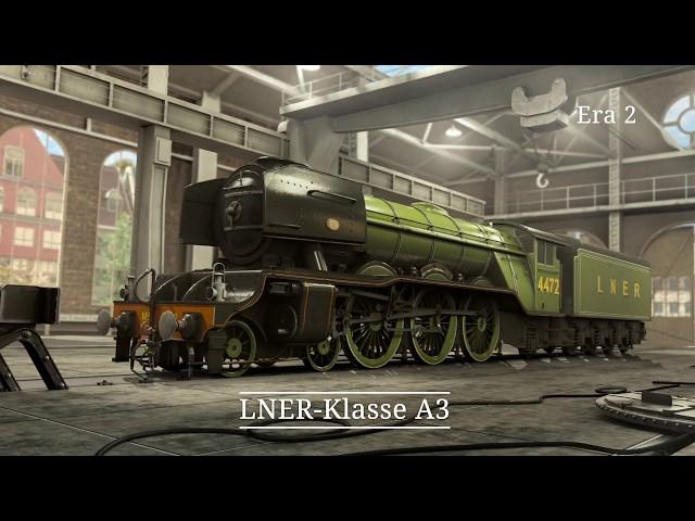 Rail Nation | Update - Era 1 & 2 New Train Buy Screen