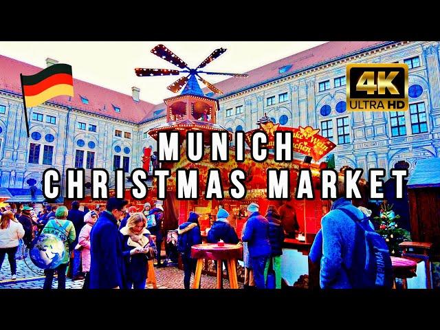 Munich Germany Christmas Walk - First Christmas Market opening Day!