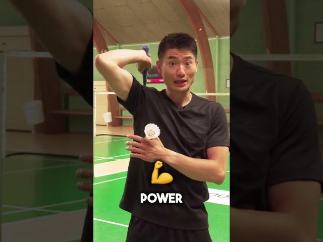 Learn the forehand cross court cut  #badminton