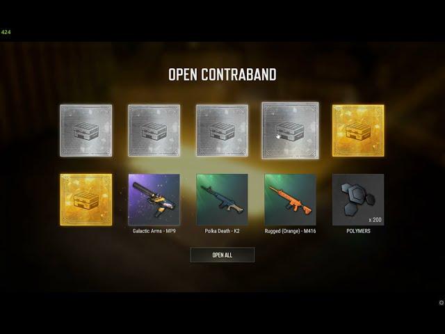 AUG Neon Dream Contraband HIT in first 10 Chests #pubg #playerunknownsbattlegrounds