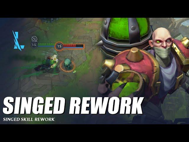 Singed Skill Rework - Wild Rift