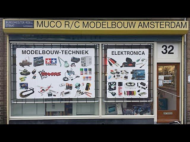 Model-kit/RC shop Muco Modelbouw, Amsterdam