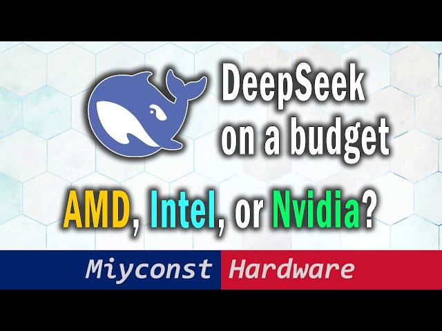DeepSeek R1 on a budget GPU – RX 7600XT, Arc B580, RTX 3060, Titan V, RX 7900XTX
