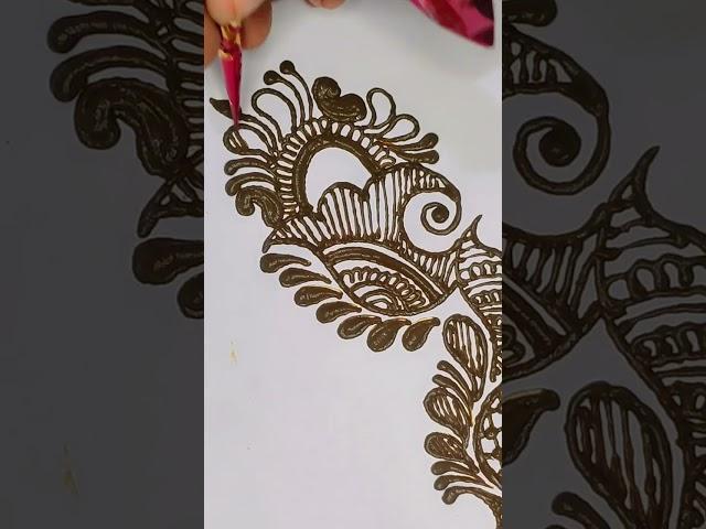 beautiful design #mehndi #diymehndi #viralvideo #shortvideo #diyhenna #videos #mehandi #diymehendi