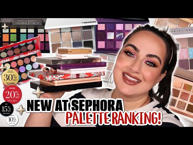 ALL NEW SEPHORA HOLIDAY PALETTES RANKED FROM WORST TO BEST!