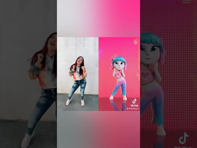 Talking Angela - Reto de Baile “Brillamos Juntos” Dúo (por Abril Yaz)