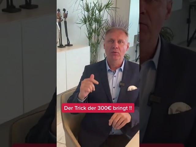 Der Trick der 300 € bringt!! #money #finance #invest #trick #tipp #geld