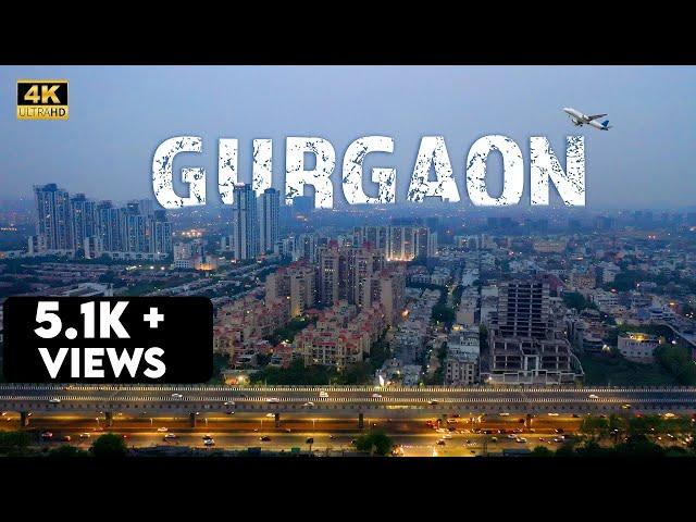 Gurgaon Drone View I 4k Drone Video I  Gurgaon City | Emerging IT hub of India | Delhi Ncr 2023 