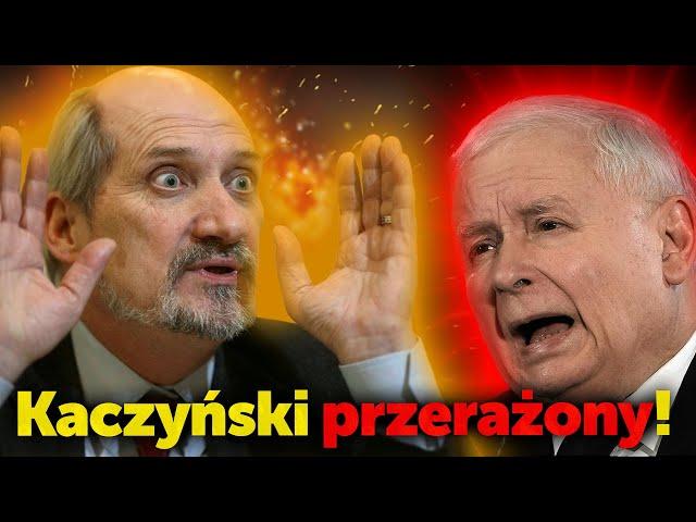 Kaczyński przerażony! Ujawnienie wstydliwej tajemnicy Macierewicza wywołała panikę w PiS