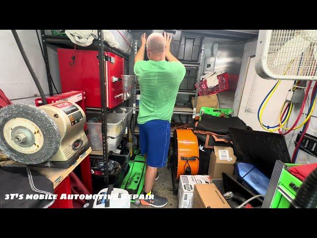 Mobile mechanic automotive shop trailer setup tour!!