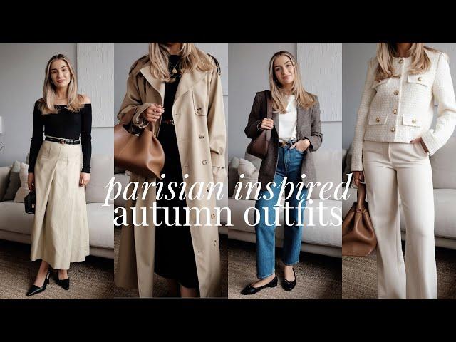 PARISIAN STYLE AUTUMN OUTFITS | EFFORTLESS CHIC LOOKS TO WEAR THIS SEASON