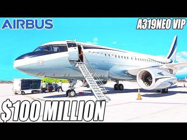 Inside The $100 Million Airbus A319neo Private Jet