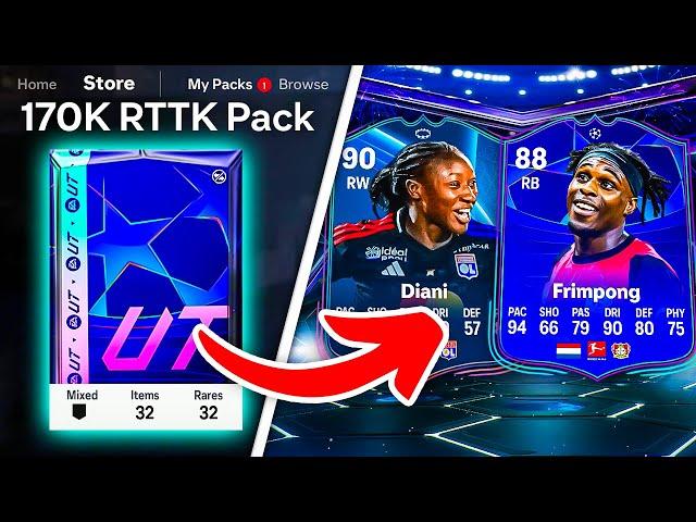 170K RTTK PACKS & TOTW PACKS!  FC 25 Ultimate Team