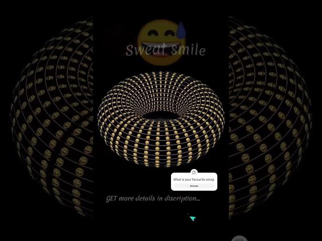 About Sweat smile[CHECK DESCRIPTION] #sweetsmile #emoji #4k #imojilovervm