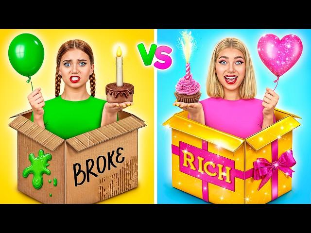 Rich vs Broke Birthday Party by Multi DO Challenge