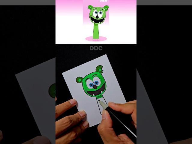 Perfect Messy Sprunki Gummy Bear Cut! | Chaos to Precision #sprunki #incredibox #making #art #shorts