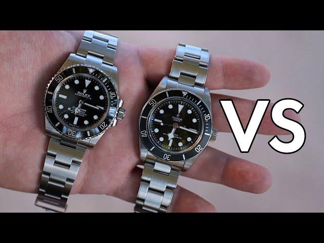 Tudor Monochrome VS Rolex Submariner - How close are they?