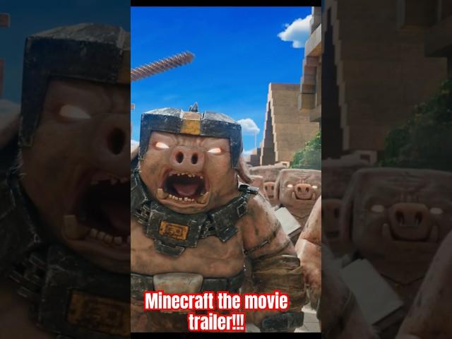 MINECRAFT MOVIE TRAILER/// SNEAK PEAK!!!!