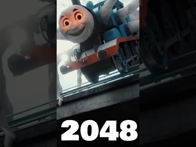 Evolution of Cursed Thomas #shorts