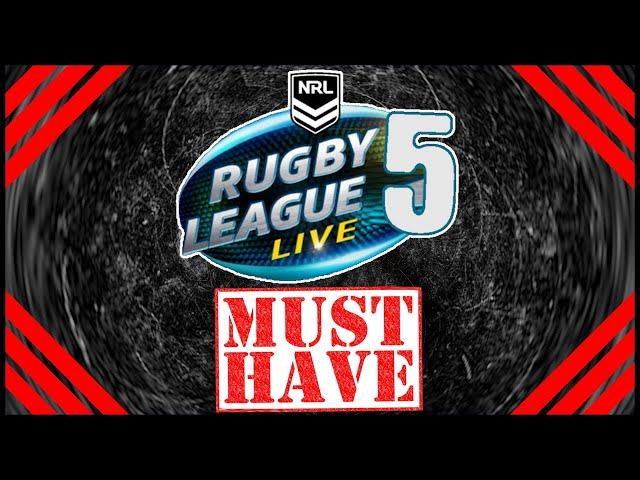 Rugby League Live 5 MUST have these 5 features