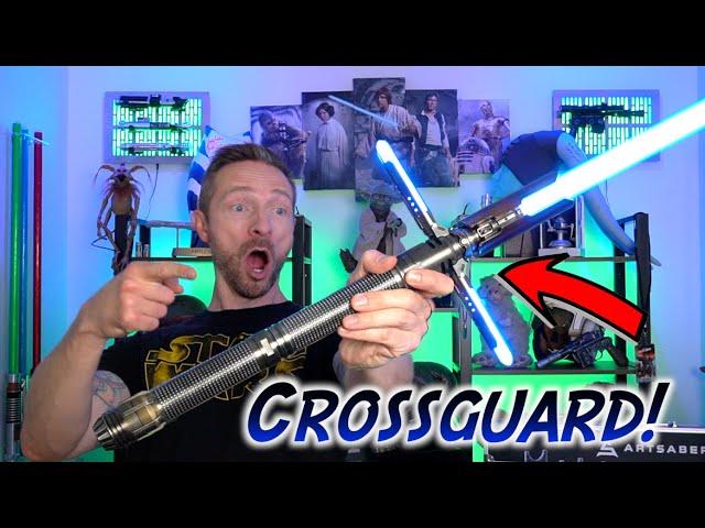 Epic! Cal Kestis Jedi Survivor Crossguard Neopixel Lightsaber from Artsabers!
