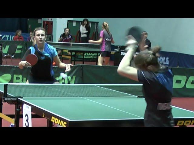 Анастасия ЛИБАЦКАЯ - Светлана МАРТЫНОВА Настольный теннис, Table Tennis