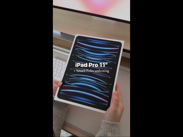 M2 iPad Pro 11” Unboxing 