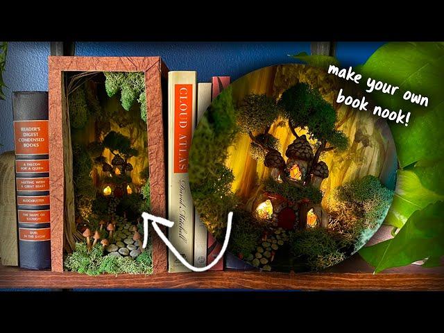 How to make a Fairy Castle Book Nook (in-depth tutorial!)