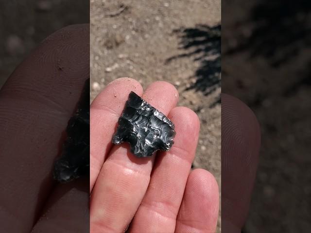 Searching For Prehistoric Hunting Camps In The High Desert - Obsidian Lithics