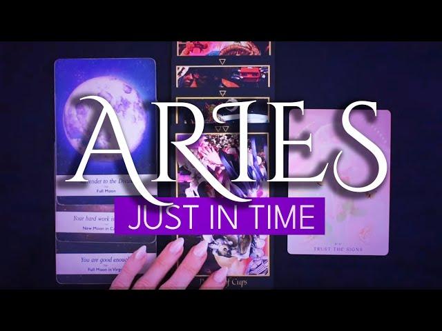 ARIES TAROT READING | "A FATED EVENT TO BEGIN YOUR YEAR!!" JUST IN TIME