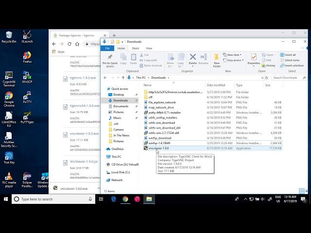 VNC Viewer setup for Windows