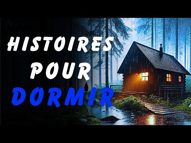 Histoires Vraiment Effrayantes Pour Dormir | Sons de Pluie | Écran Noir | Vol.42