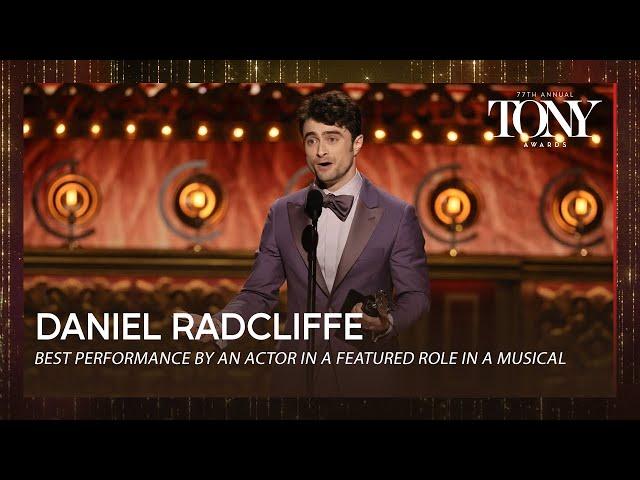 Daniel Radcliffe | 2024 Tony Awards Acceptance Speeches