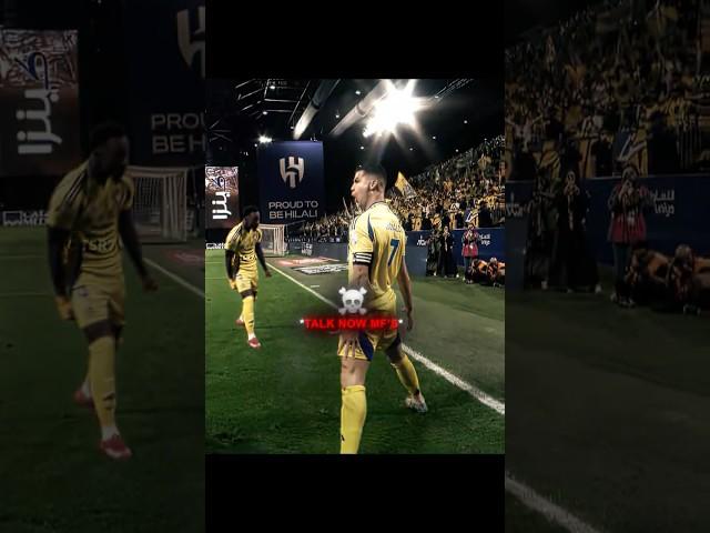 Ronaldo vs Al Hilal Fans 