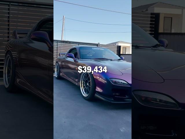 How I imported my RX-7 from Japan! #jdm #rx7 #rotary #shorts