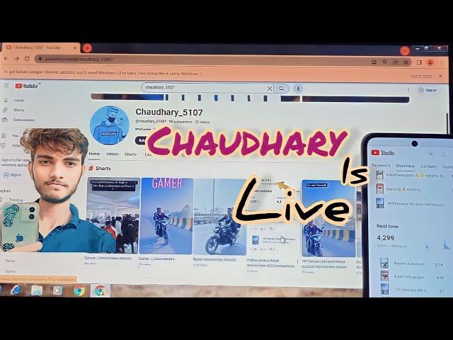 Free Fire LIVE Rank Push ToMaster Chaudhary is LIVE! FF LIVE #freefire #live