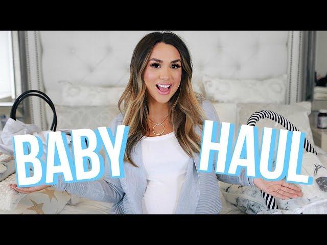 HUGE NEWBORN BABY HAUL! CLOTHES, STROLLER, DIAPER BAG & MORE | ALEXANDREA GARZA