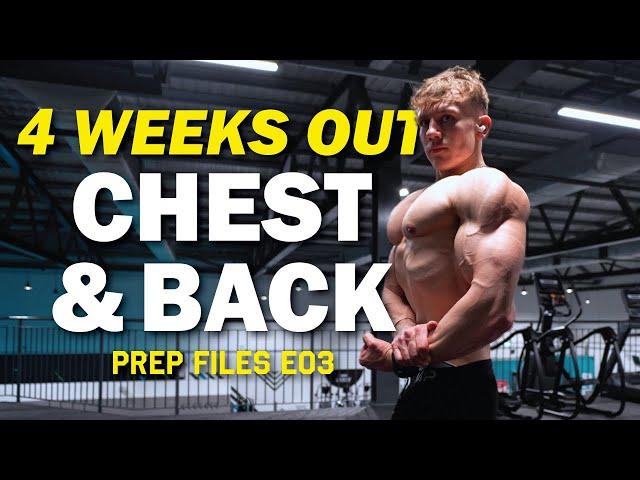 FULL DAY OF EATING + TRAINING 4 WEEKS OUT | E03