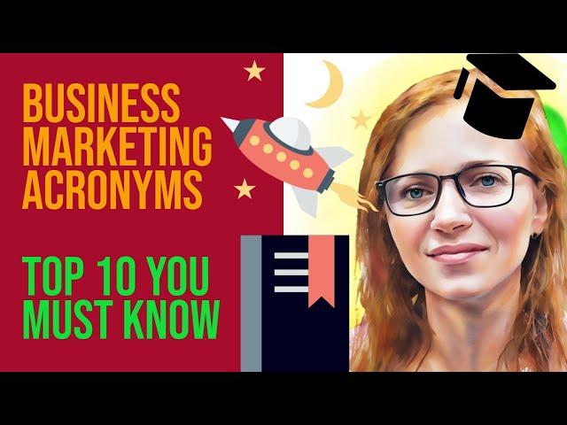 Learn in 2 min 10 Business Acronyms You Must Know | Business English Abbreviations