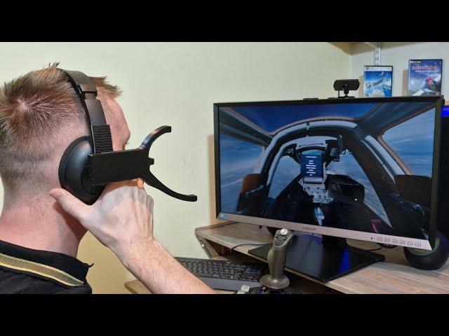 Microsoft Flight Simulator Head Tracking - Presentation video with Delanclip Fusion Pro