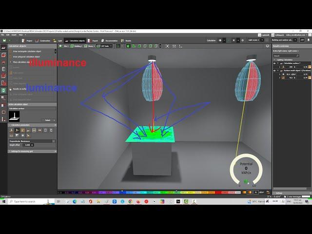 What is the difference between luminance and Illuminance?