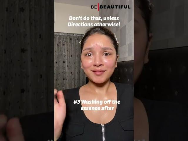 Sheet Mask Mistakes You Must STOP Making | Skincare Do's and Don'ts | Be Beautiful #Shorts
