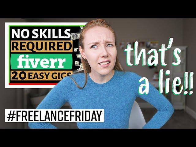 Make Money on Fiverr with NO SKILL...? Top Rated Fiverr Pro Copywriter Reacts | #FreelanceFriday