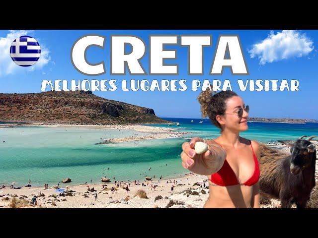 ROTEIRO completo em CRETA na GRÉCIA | DICAS, PREÇOS e PRAIAS PARADISÍACAS