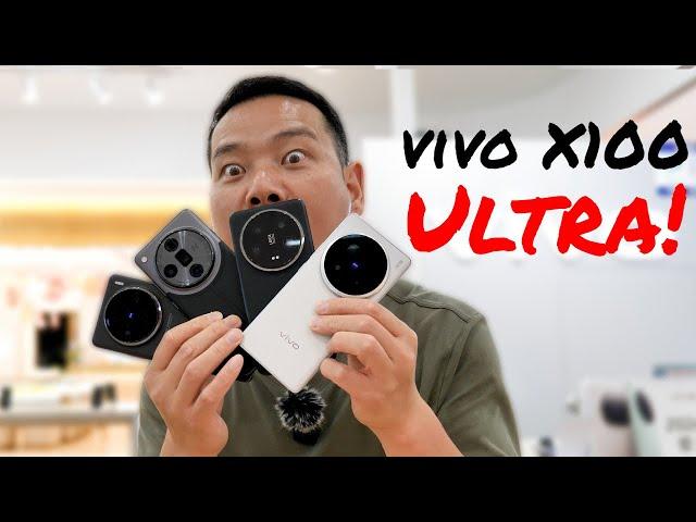 Disappointed? vivo X100 Ultra Hands-On & Camera Test vs. X100 Pro/Xiaomi 14 Ultra/OPPO Find X7 Ultra